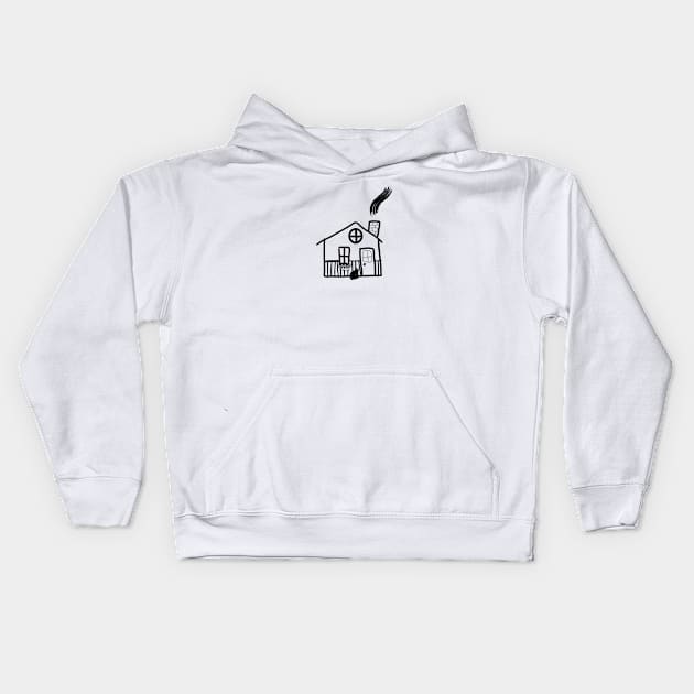 Tiny House Kids Hoodie by Haleys Hand